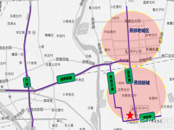 周边 isoho isoho位于廊坊市三河市燕郊镇迎宾路